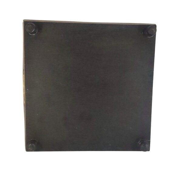 Vintage Robert M. Weiss Reverse Painted Grape Clusters Wooden Serving Tray 12x12 - Picture 5 of 13